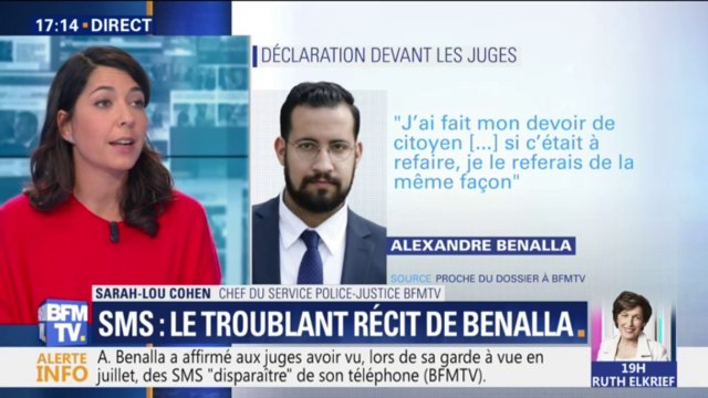 Je le referais... Ce qu'Alexandre Benalla a dit aux juges