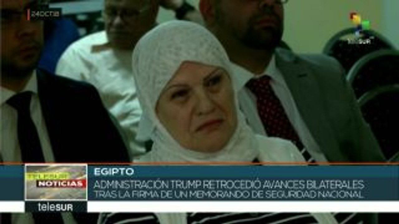 Egipto: cuerpo diplomático cubano condena el bloqueo económico de EEUU