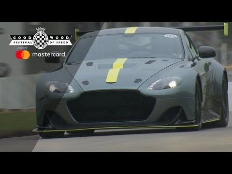 Mighty Aston Martin Vantage AMR Pro roars up FOS hill