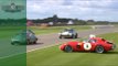 Rare Ferrari 250 GTO/64 crashes at Revival