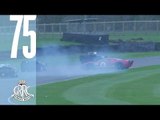 Can-Am McLaren and Ford GT40 clash at Goodwood