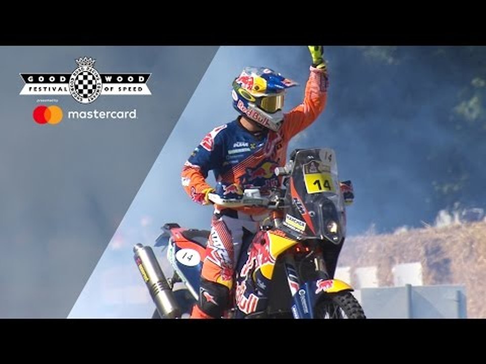 Dakar Rally winner Sam Sunderland wows at FOS