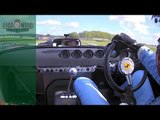 On board rare Ferrari 250 GTO/64 at Revival