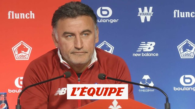 Pour Galtier, le PSG est «incontestablement» pénalisé par le niveau de la Ligue 1 - Foot - L1 - LOSC