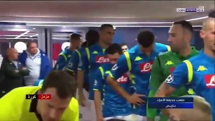 ملخص بـاريـس سـان جـرمان و نـابـولي 2-2 جنوون عصام الشوالي -ابطال اوروبا25/10/2018
