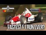 Did Allan McNish break the F1 hill record?