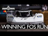 Volkswagen I.D. R Pikes Peak's winning FOS run, third fastest ever