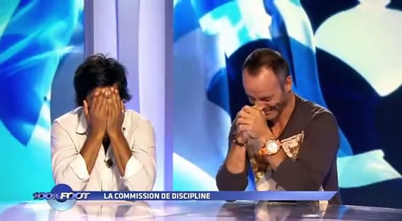 100% FOOT la commission de discipline de julien cazarre avec robert pires