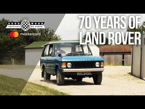 Celebrating 70 glorious years of Land Rover at FOS