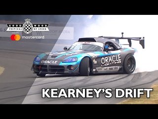 Dean Kearney's 900bhp Dodge Viper FOS drift run
