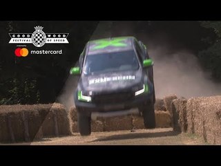 Ford Raptor leaps onto Goodwood hill