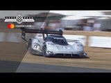Terrifying grassy save for 670bhp VW ID R Pikes Peak at Goodwood