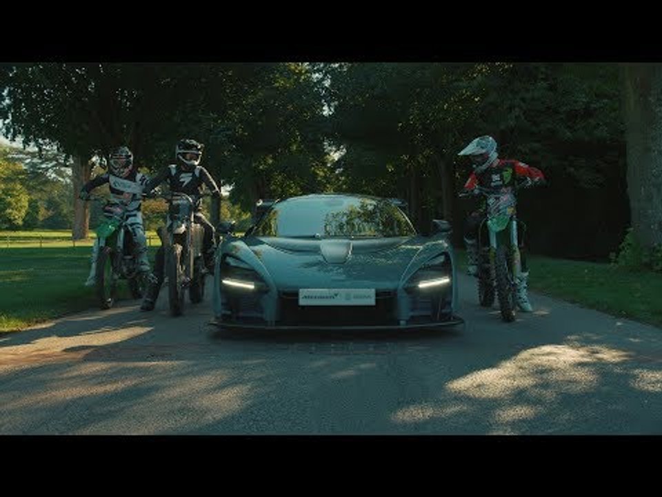 Forza Horizon 4 presents The McLaren Senna Vs Motocross Showcase