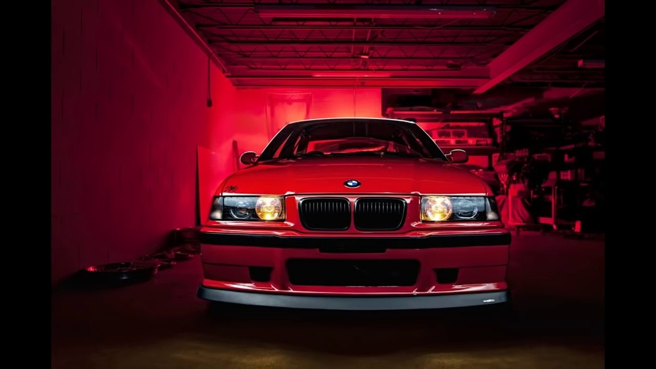 BMW M3 E36 LSx V8 Swap engine with full custom exhaust