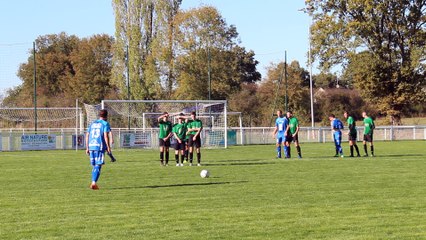 21/10/2018 : Soulgé B VS Martigné sur Mayenne 2. But de Franck.
