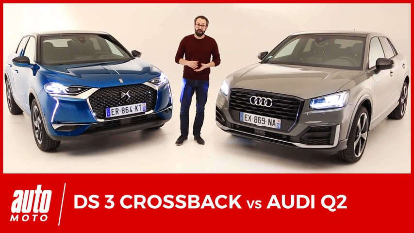 DS3 Crossback vs Audi Q2 : premier face-à-face
