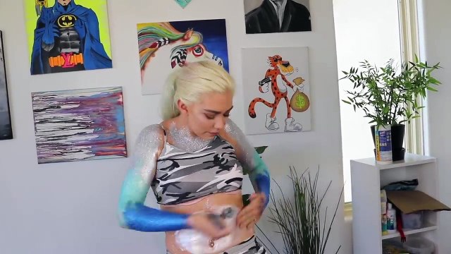 FULL BODY DIAMOND BLACK HEAD PEEL OFF MASK CHALLENGE! Most PAINFUL BEAUTY Challenge | NICOLE SKYES