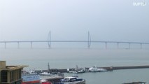 World's longest sea bridge opens up to public