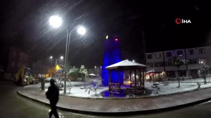 Tokat'ta Kar Yağışı Ulaşımda Aksamalara Neden Oldu
