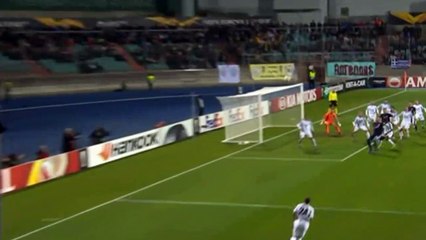 Visilis Torosidis Goal - Dudelange vs Olympiacos 0-1 25/10/2018