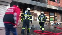 İnşaat halindeki binada yangın - KOCAELİ