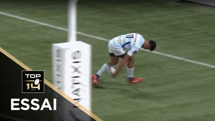 TOP 14 - Essai Ben VOLAVOLA (R92) - Racing 92 - Pau- J8 - Saison 2018/2019