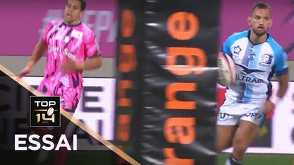 TOP 14 - Essai Aaron CRUDEN (MHR) - Paris - Montpellier - J8 - Saison 2018/2019