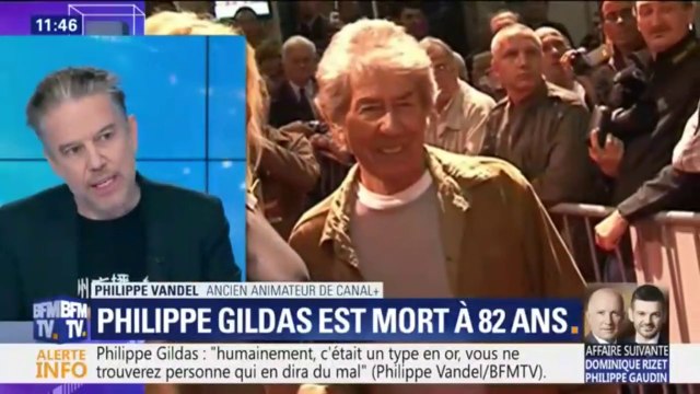 Philippe Wandel se confie ému sur la mort de Philippe Gildas: Il était mon papa en télé