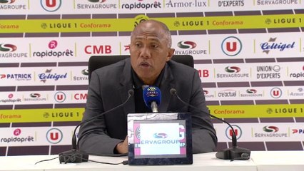 11e j. - Kombouaré : "On a pris un coup sur la tronche"