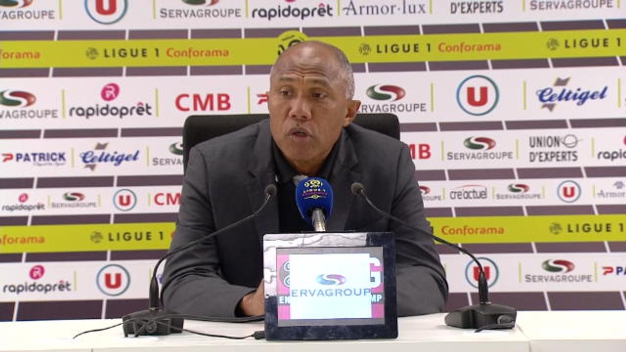 11e j. - Kombouaré : "On a pris un coup sur la tronche"