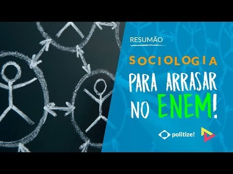 SOCIOLOGIA PARA O ENEM! | Prof. Fábio Monteiro | Vestibular em Cena