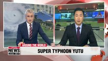 Super Typhoon Yutu slams into Northern Marianas