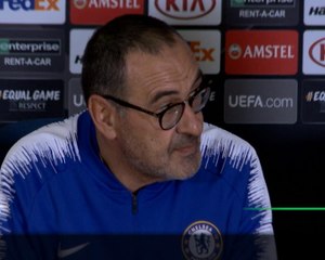 Download Video: Sarri urges Loftus-Cheek to improve defensively after Europa League hat-trick