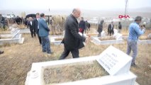 Erzurum Terör Örgütü PKK'nın, Erzurum'da Katlettiği 33 Şehit Mezarları Başında Anıldı