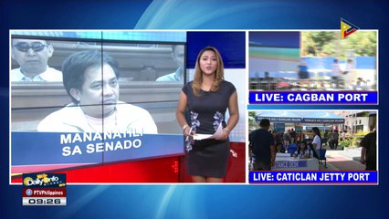 Ex-BOC Intel Officer Guban, mananatili sa kustodiya ng Senado