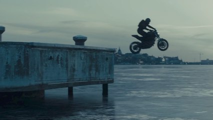 Claire Foy Drives On Ice In Her Newest Movie