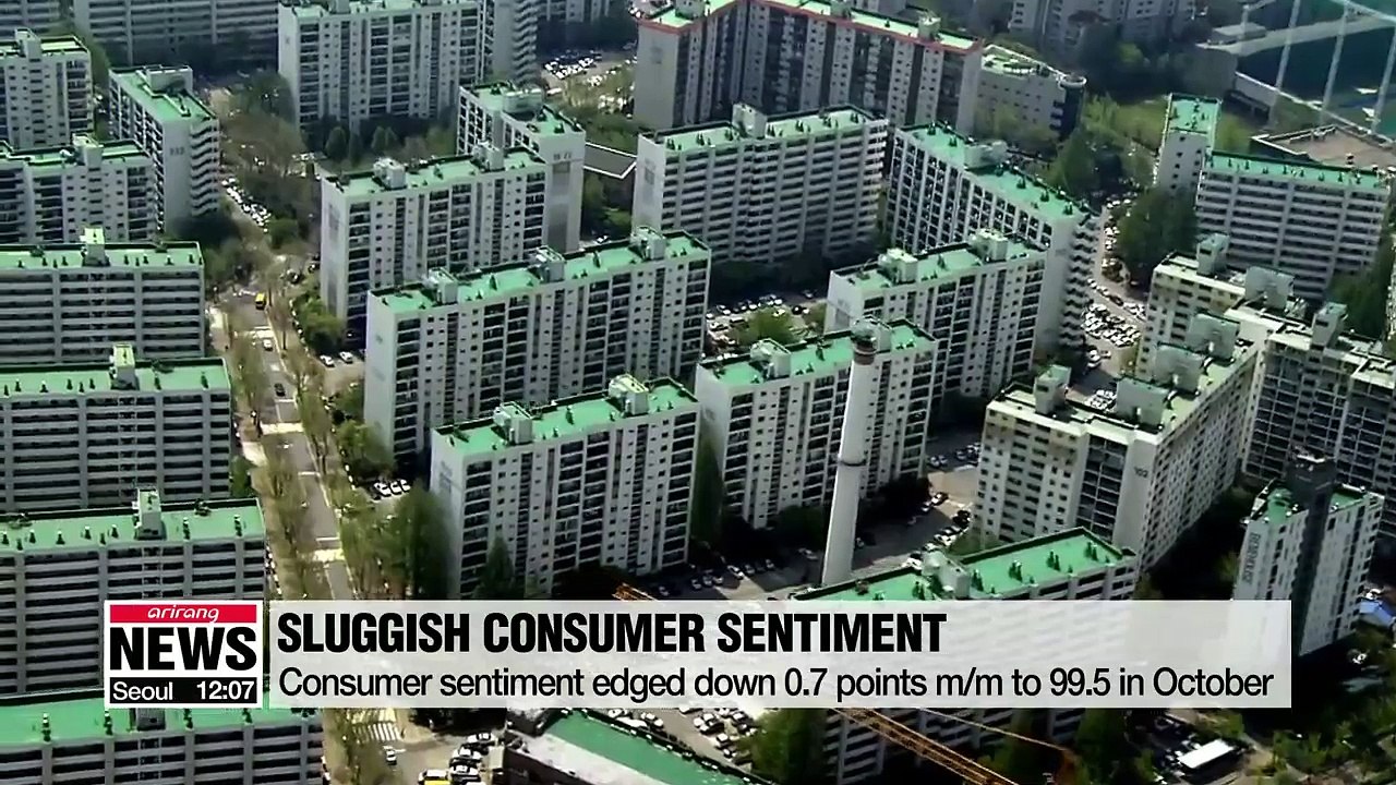 S. Korea's consumer sentiment falls on rising oil prices, falling stock prices