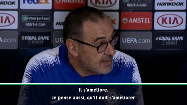 Football: Sarri exhorte Loftus-Cheek à améliorer sa défense après son triplé en Ligue Europa.