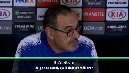 Football: Sarri exhorte Loftus-Cheek à améliorer sa défense après son triplé en Ligue Europa.