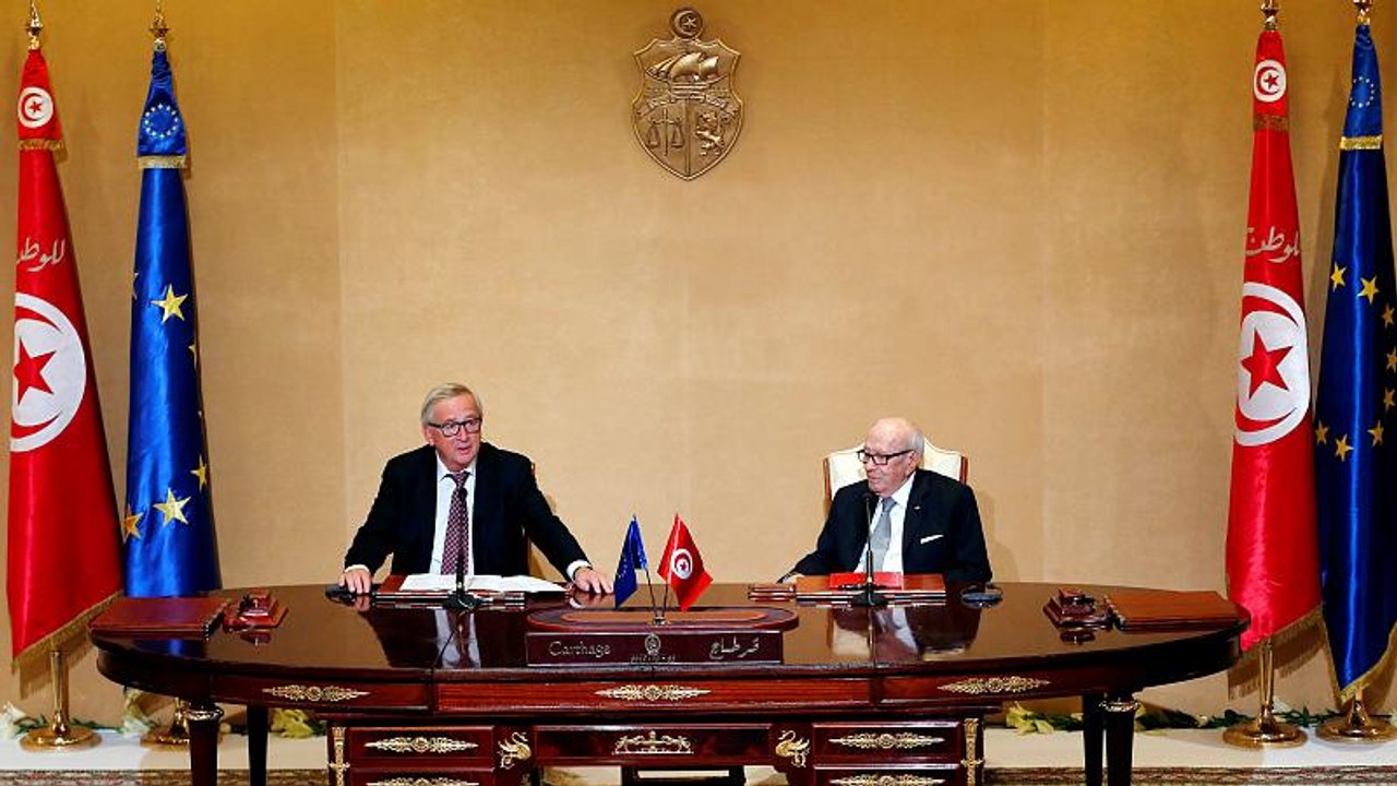 Jean-Claude Juncker à Tunis