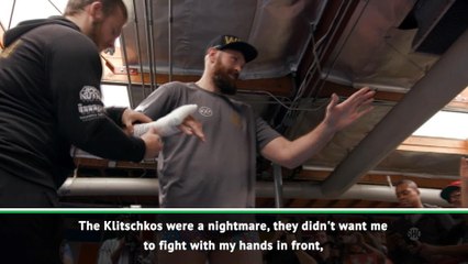 Fury takes swing at Klitschko ahead of Wilder fight