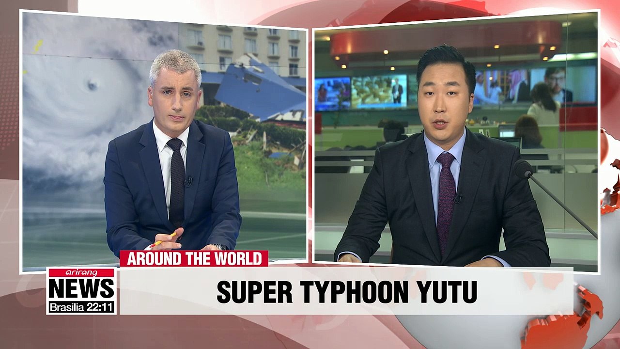 Super Typhoon Yutu slams into Northern Marianas