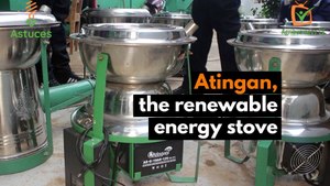 Atingan, the renewable energy stove