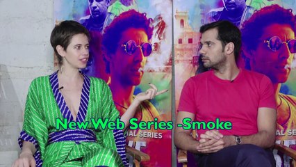 Full Interview: Kalki Koechlin & Neil Bhoopalam talk about their latest web-series SMOKE