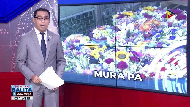 Mga mamimili ng bulaklak, dumayo sa Dangwa