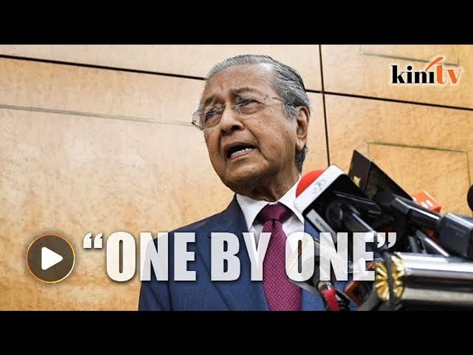Dr Mahathir: More BN leaders will face the law