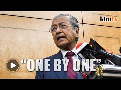 Dr Mahathir: More BN leaders will face the law