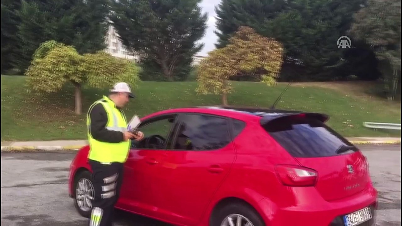 İstanbul'da trafik denetimi