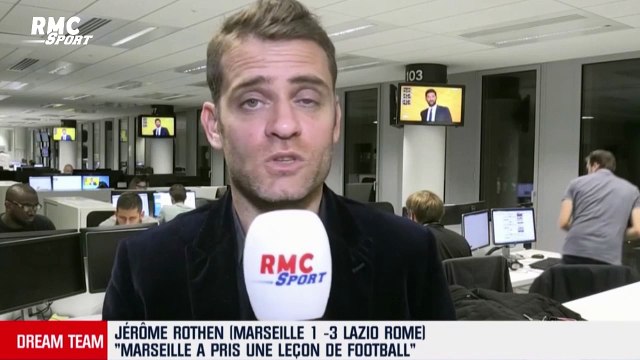 Ligue europa : L'OM a pris une leçon de football contre la Lazio s'attriste Rothen