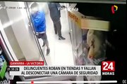 Delincuentes robaron en galería, pero se olvidaron de desconectar una cámara de seguridad